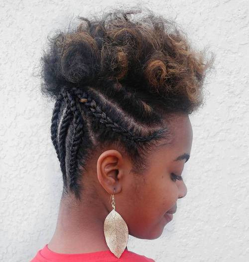 Braided Hairstyles For Short Natural Black Hair
 30 Best Natural Hairstyles for African American Women