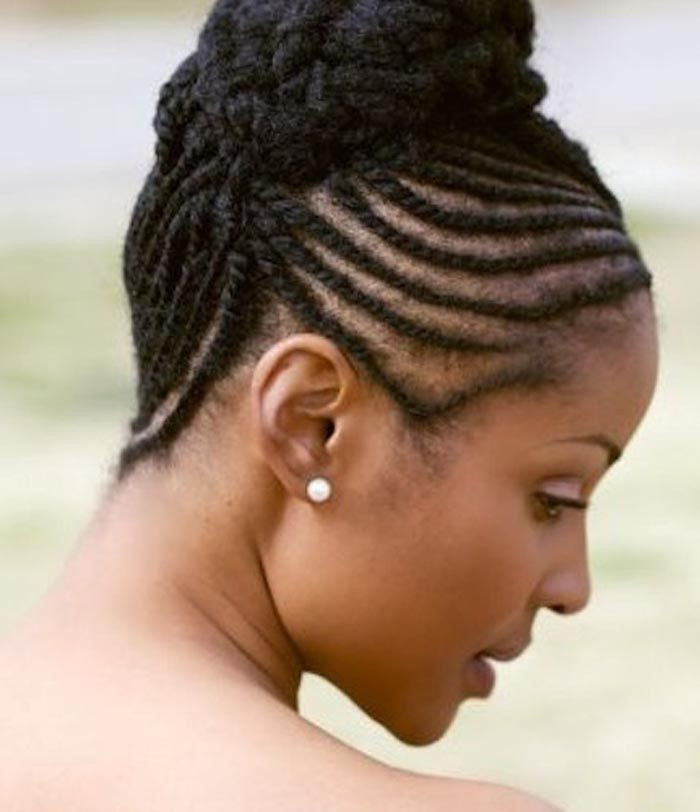 Braided Hairstyles For Short Natural Black Hair
 natural hairstyles for african american women Google