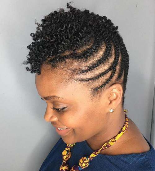 Braided Hairstyles For Short Natural Black Hair
 75 Most Inspiring Natural Hairstyles for Short Hair in 2019