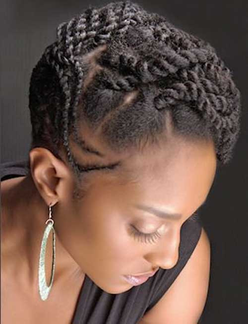 Braided Hairstyles For Short Natural Black Hair
 Braids for Black Women with Short Hair