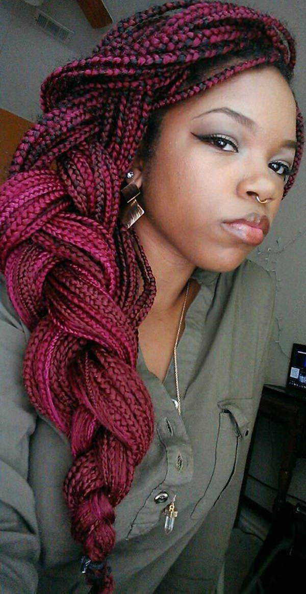 Braided Pigtail Hairstyles
 79 Sophisticated Box Braid Hairstyles With Tutorial