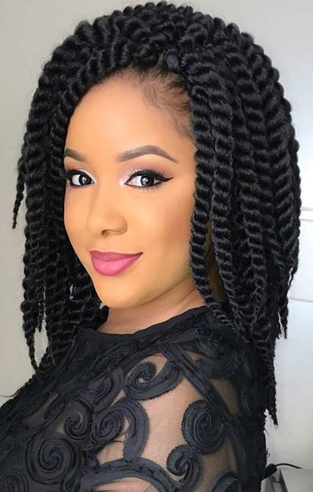 Braids And Twists Hairstyles
 23 Eye Catching Twist Braids Hairstyles for Black Hair