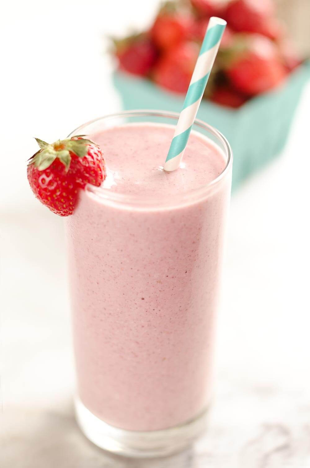 Breakfast Protein Smoothies
 Coconut Strawberry Protein Smoothie Fresh & Healthy