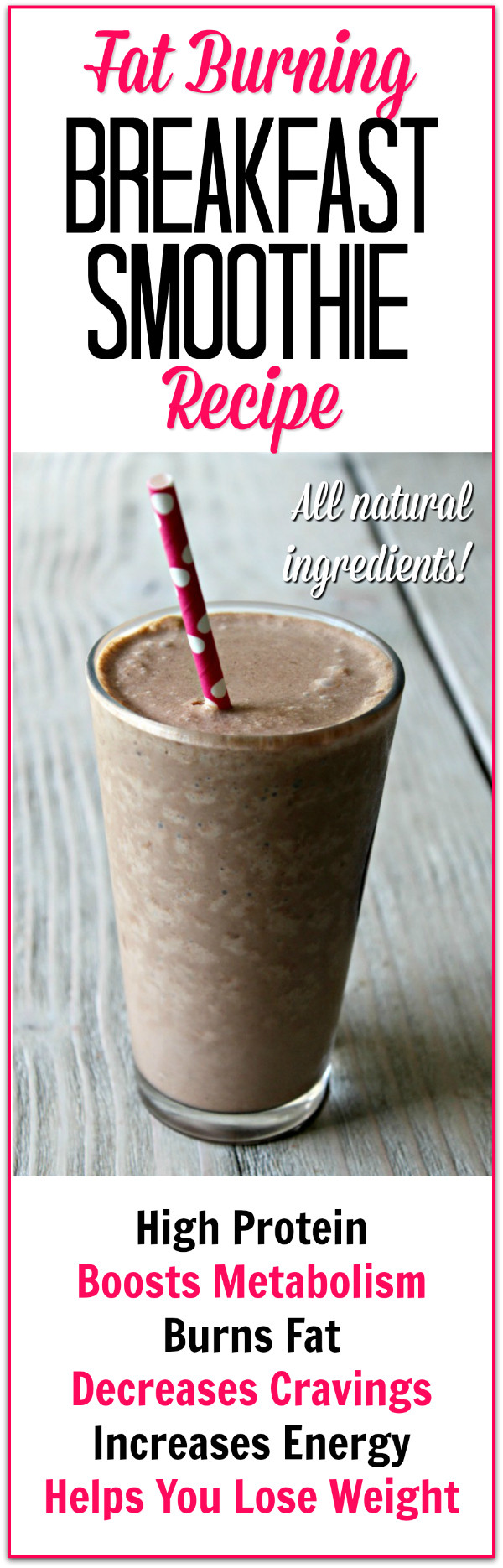 Breakfast Protein Smoothies
 Fat Burning Breakfast Smoothie Recipe Primally Inspired