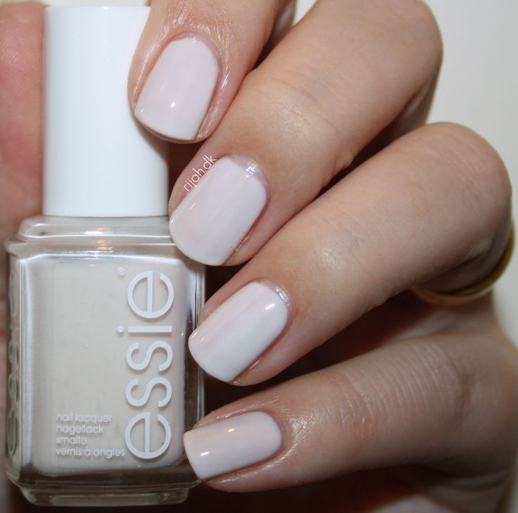 Bridal Nail Colors
 Essie Tuck it in My Tux My go to polish Wear it