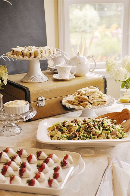 Bridal Shower Tea Party Food Ideas
 71 best Bridal Shower Tea Party images on Pinterest