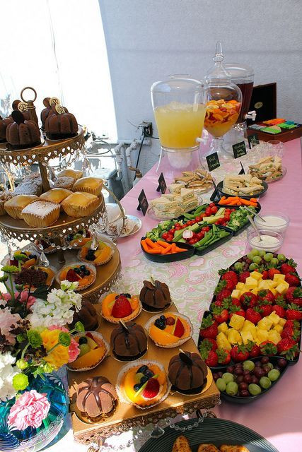 Bridal Shower Tea Party Food Ideas
 17 Best images about Tea Party♡ on Pinterest