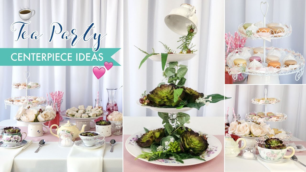 Bridal Tea Party Ideas
 Bridal Shower Tea Party Centerpiece Ideas