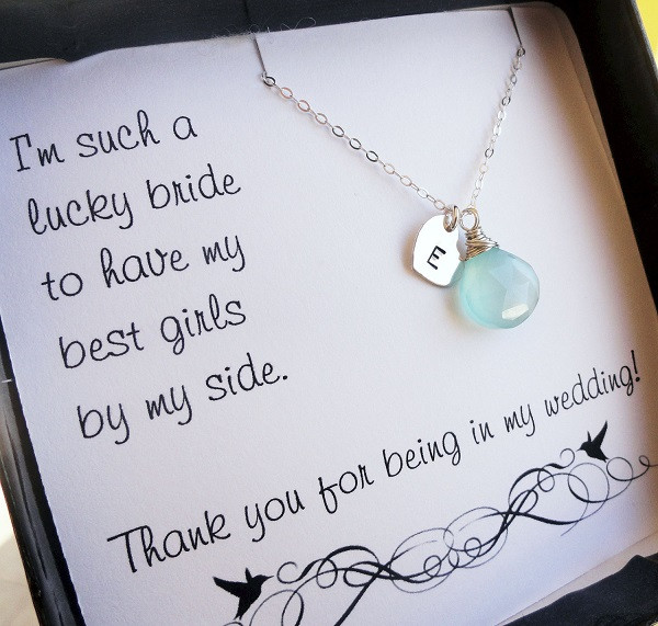 Bridesmaid Thank You Gift Ideas
 Saying Thank You After Your Wedding