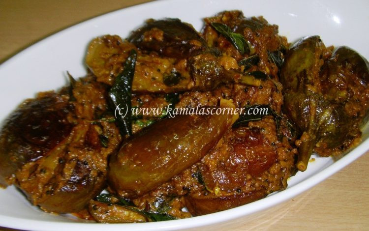 Brinjal Recipes Indian
 Stuffed Brinjal Curry Kamala s Corner