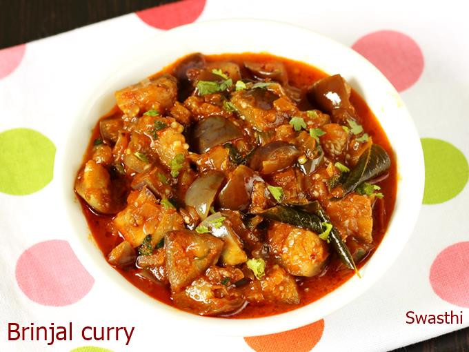Brinjal Recipes Indian
 Brinjal curry recipe
