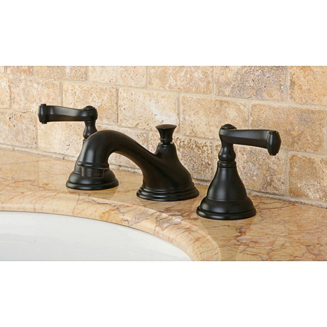 Bronze Bathroom Faucet
 Shop Royale Oil rubbed Bronze Widespread Bathroom Faucet