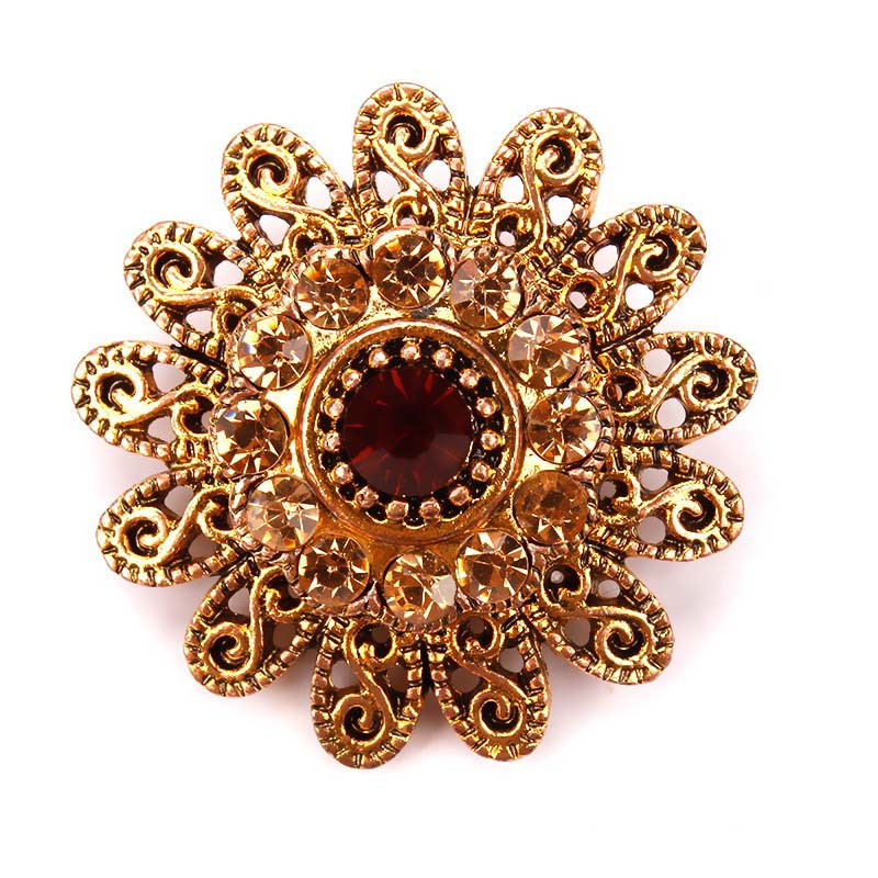 Brooches Design
 baiduquandu Brand Antique Gold Color Plated Assorted