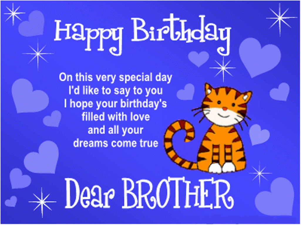 Brother Birthday Wishes
 happy birthday wishes for elder brother