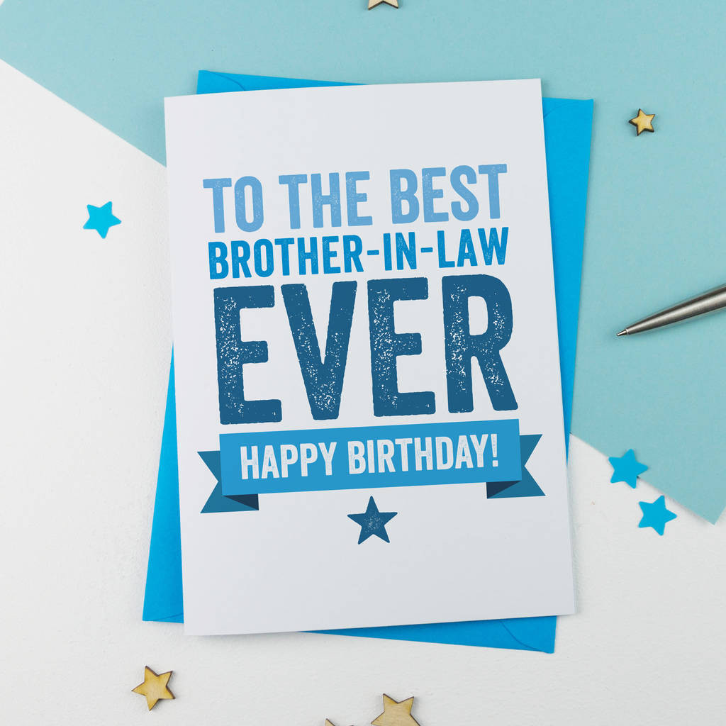 Brother In Law Birthday Cards
 brother in law birthday card by a is for alphabet