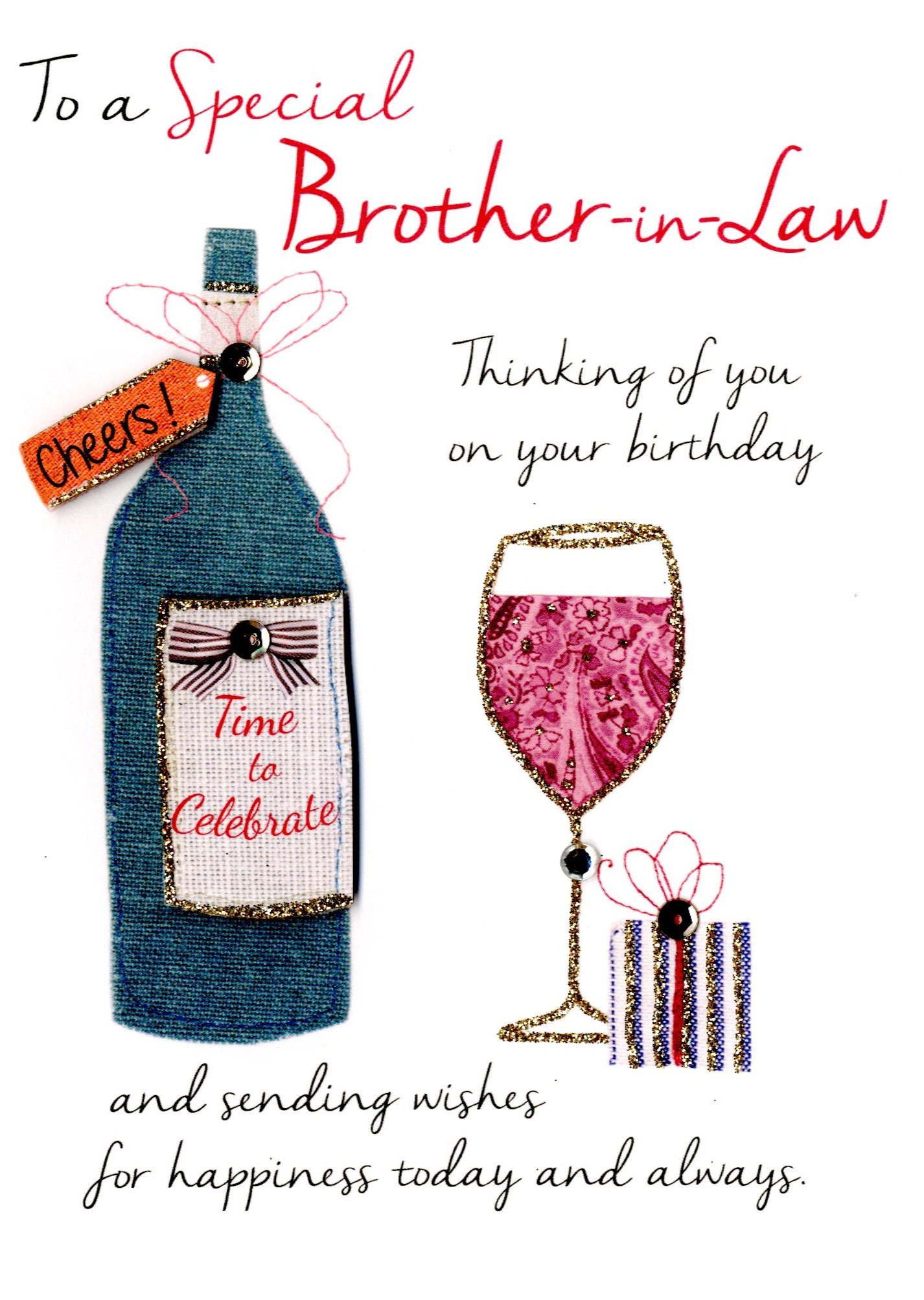 Brother In Law Birthday Cards
 Special Brother In Law Birthday Greeting Card Second
