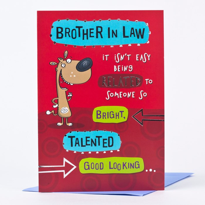 Brother In Law Birthday Cards
 Birthday Card Brother in Law