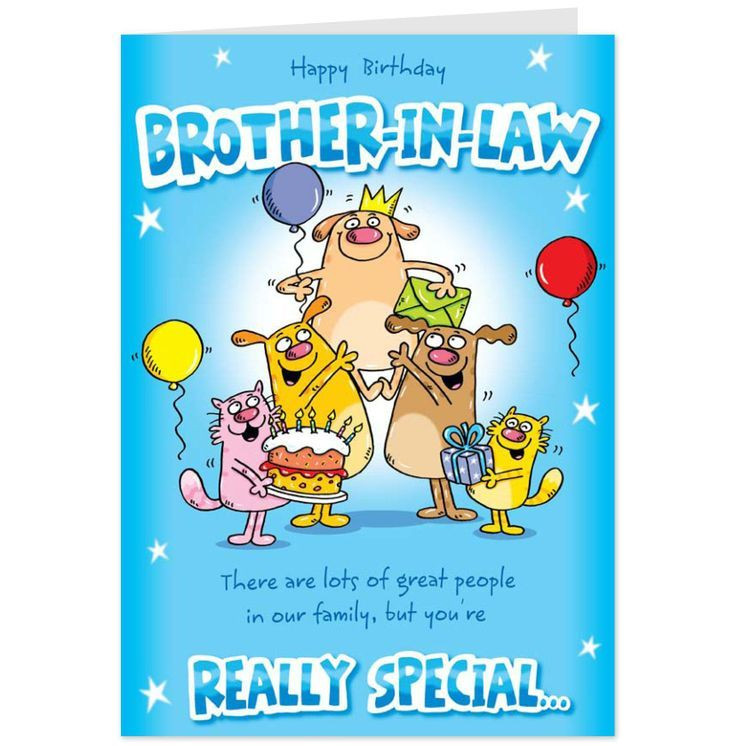 Brother In Law Birthday Cards
 happy birthday wishes for brother in law funny