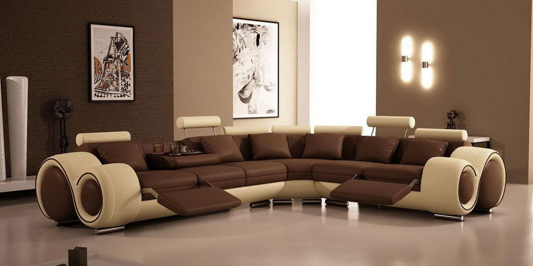 Brown Paint Living Room
 20 Living Room Painting Ideas – Apartment Geeks
