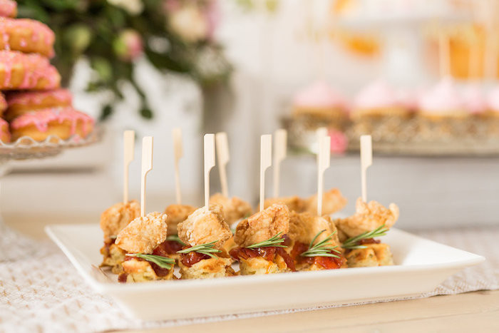 Brunch Food Ideas For A Party
 Kara s Party Ideas Champagne Brunch Bridal Shower