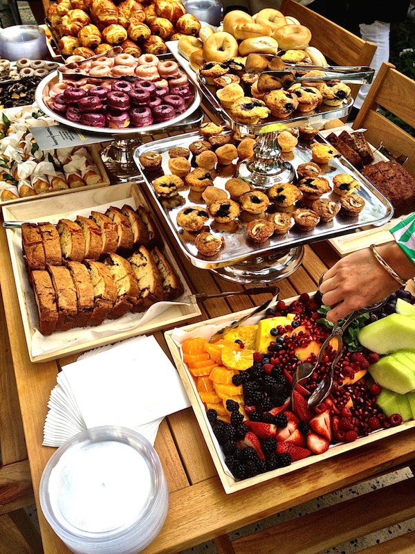 Brunch Food Ideas For A Party
 Making the Rounds at La Cienega Legends 2014 Quintessence