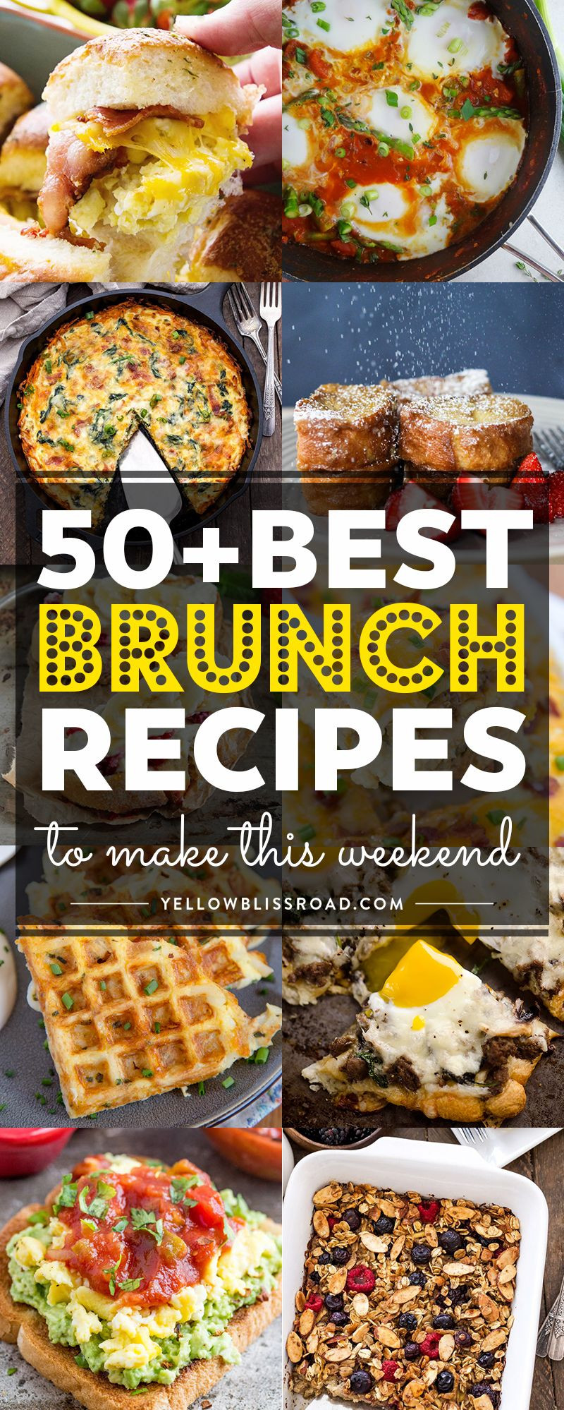 Brunch Food Ideas For A Party
 50 of the Best Brunch Recipes to Make this Weekend