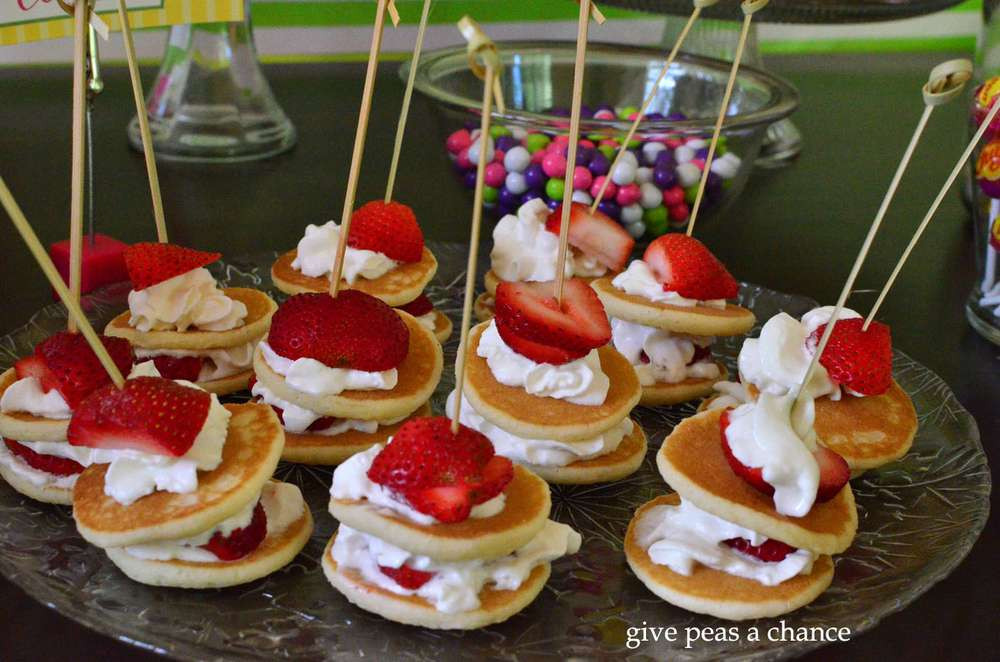 Brunch Food Ideas For A Party
 Spa Birthday Brunch pajama party Birthday Party Ideas