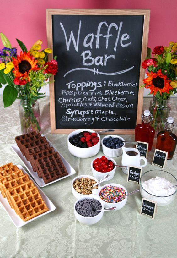 Brunch Graduation Party Ideas
 Cake Mix Waffles Recipe