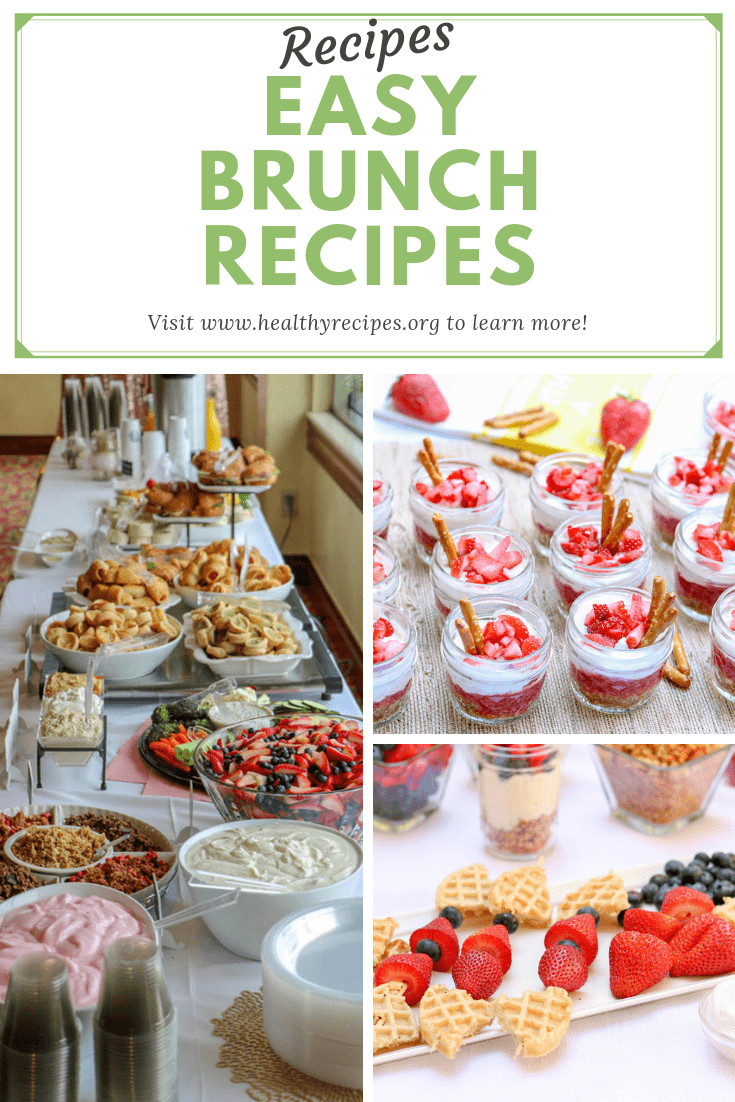 Brunch Recipes For Baby Shower
 baby shower food ideas easy brunch recipes Planning baby