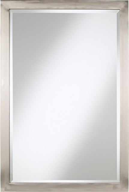 Brushed Nickel Bathroom Mirrors
 How to Make Good Use of Brushed Nickel Mirrors