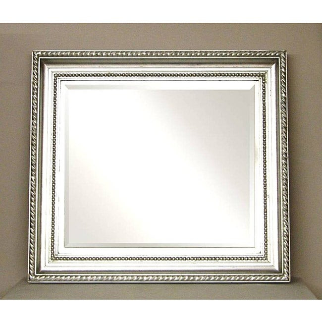 Brushed Nickel Bathroom Mirrors
 Painted Brushed Nickel Wall Mirror Free Shipping Today