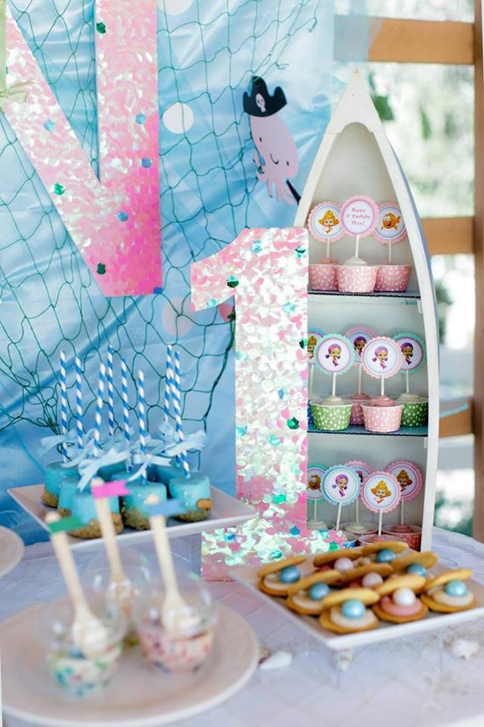 Bubble Birthday Party Ideas
 Kara s Party Ideas Bubble Guppies Under The Sea Party with