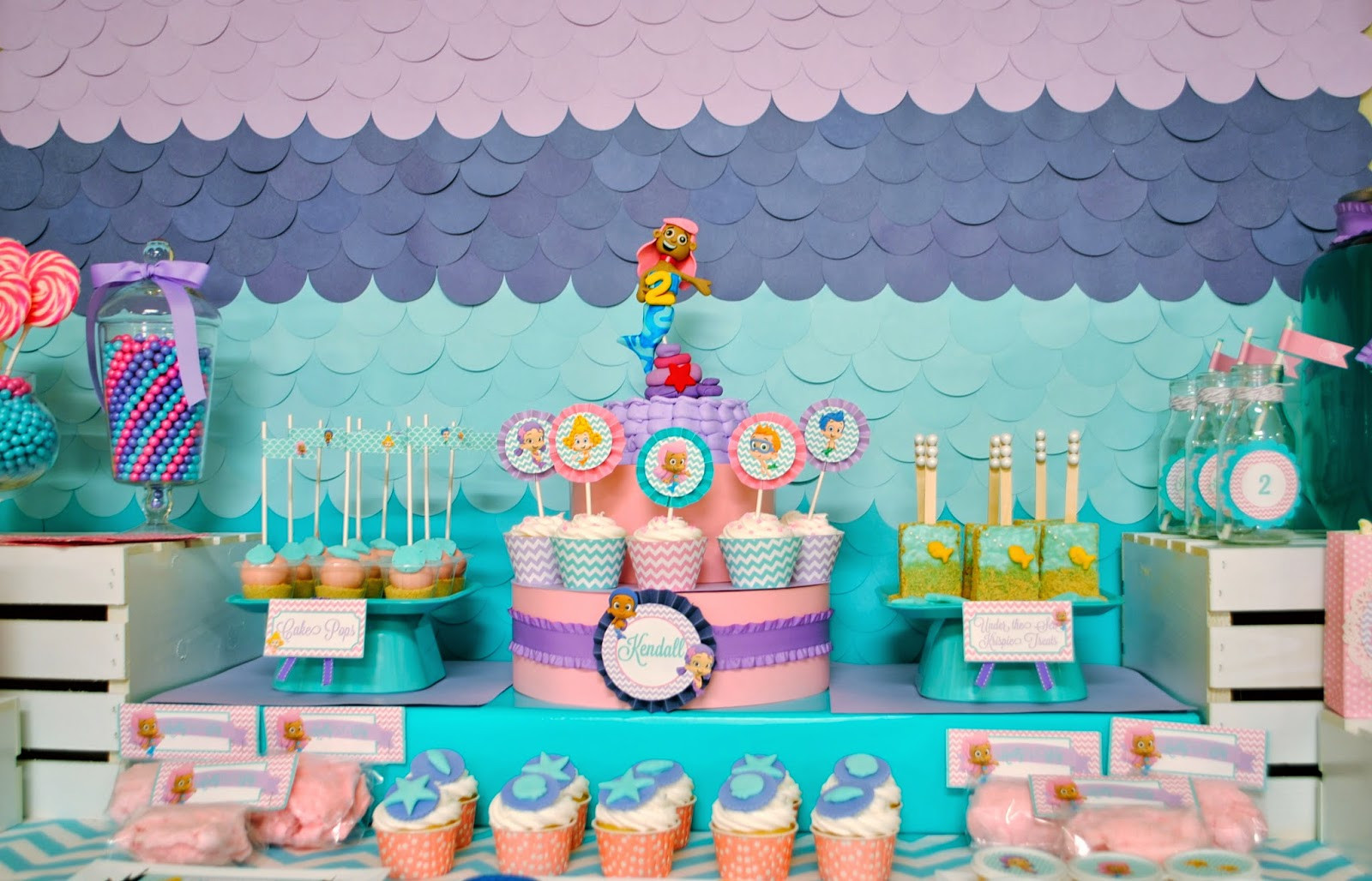 Bubble Birthday Party Ideas
 Karo s Fun Land Bubble Guppies 2nd Birthday Party