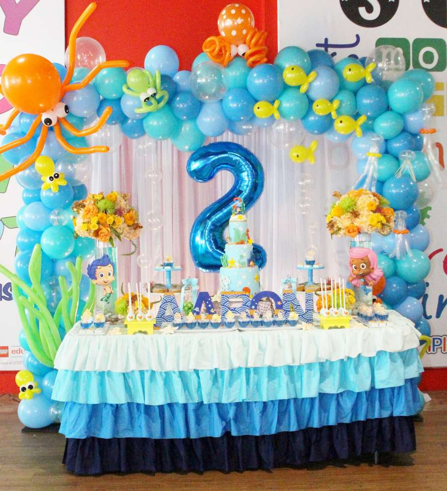 Bubble Birthday Party Ideas
 Bubble Guppies Birthday Party Ideas