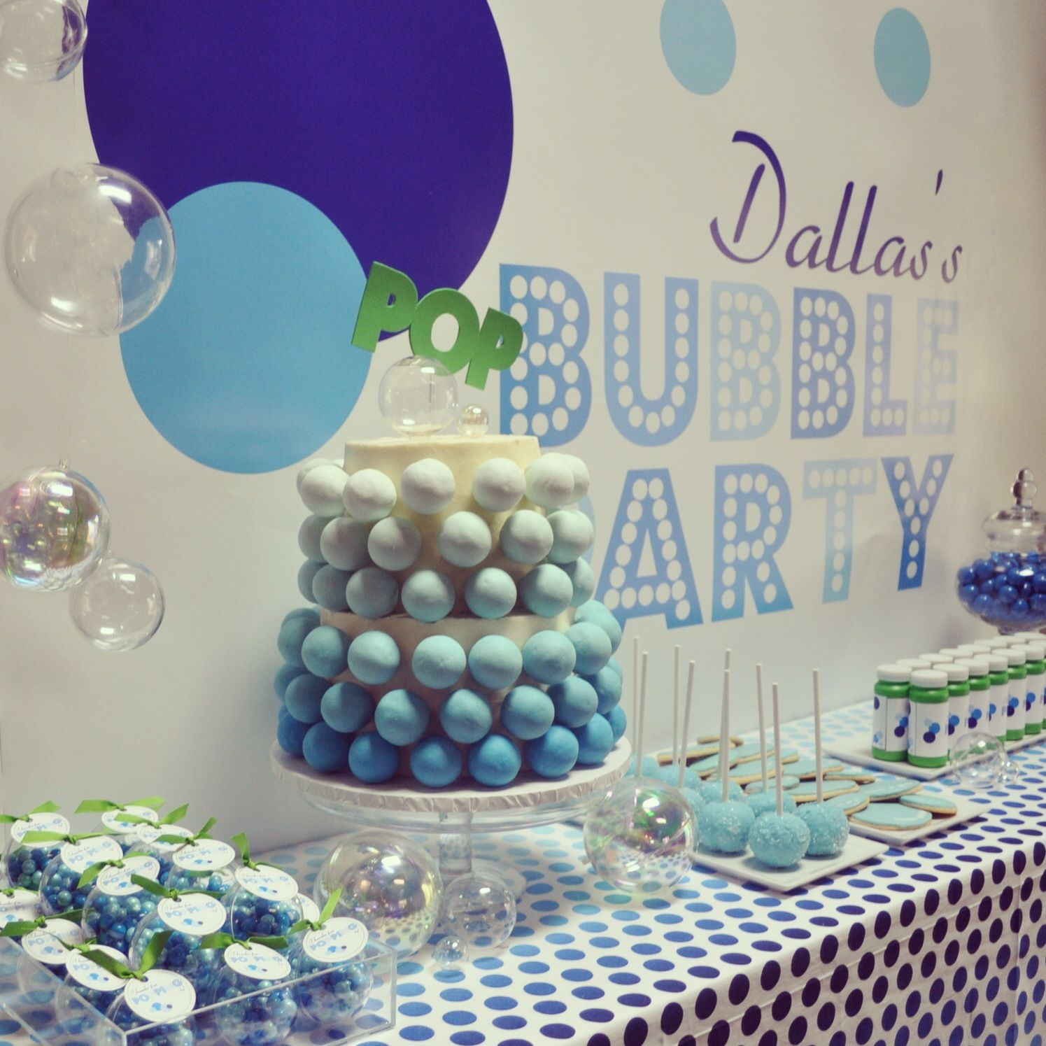 Bubble Birthday Party Ideas
 Bubbles Theme Birthday Party