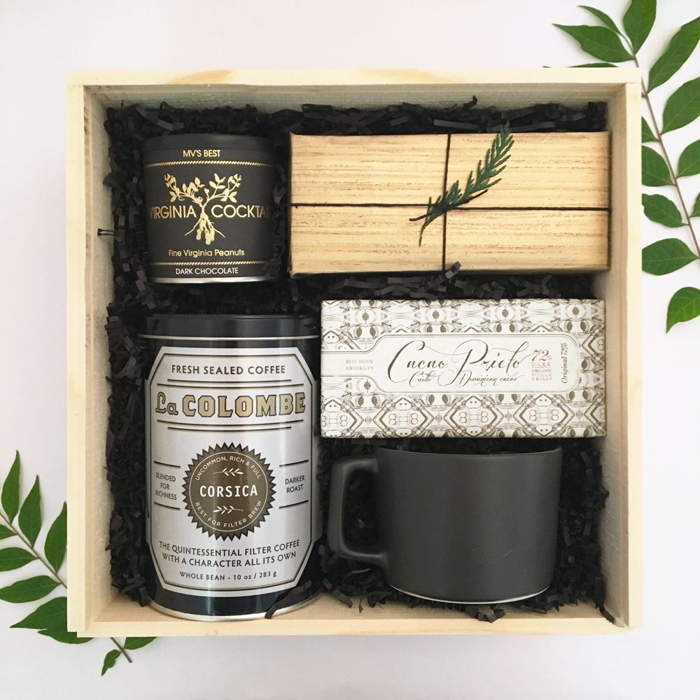 Business Holiday Gift Ideas For Clients
 Coffee and Sweets t box from Loved and Found Client or