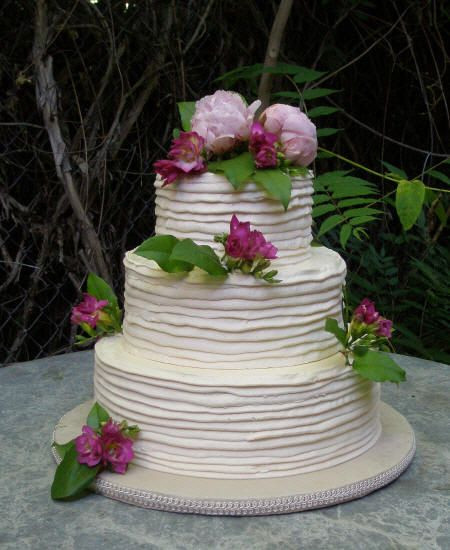 Buttercream Wedding Cakes Pinterest
 simple buttercream wedding cake Google Search