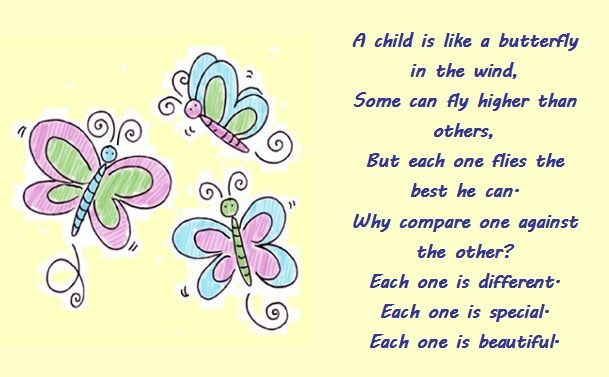 Butterfly Quotes For Kids
 a child is like a butterfly