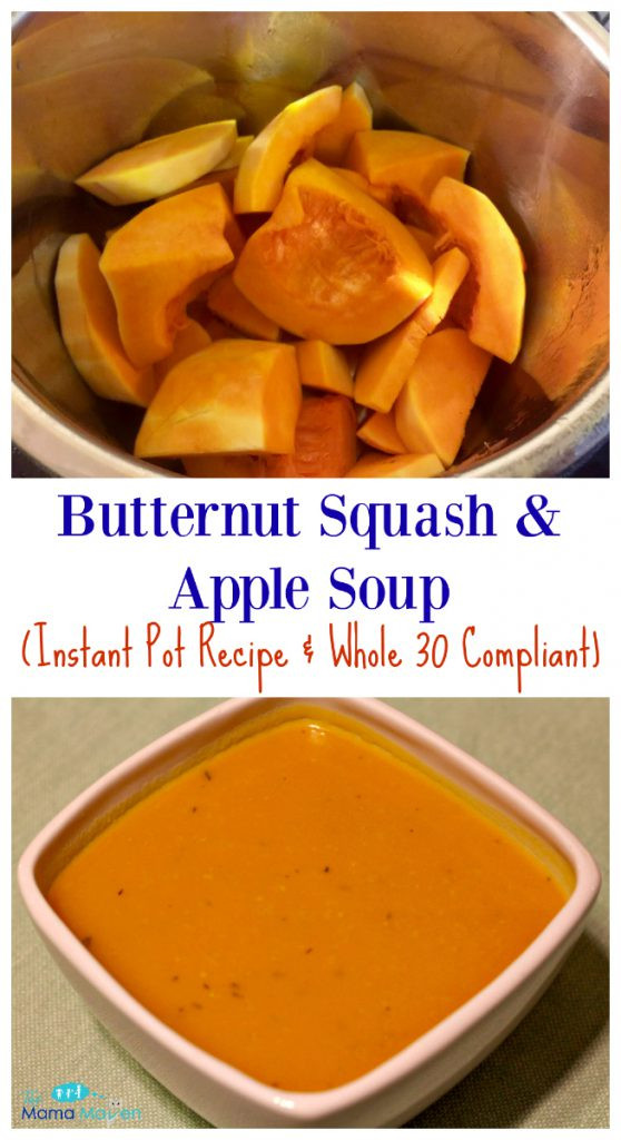 Butternut Squash Instant Pot
 Butternut Squash and Apple Soup Instant Pot Recipe