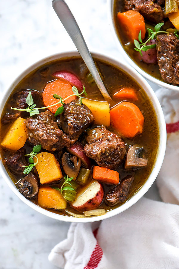 Butternut Squash Stew
 Instant Pot Beef Stew Crock Pot or Stove Top