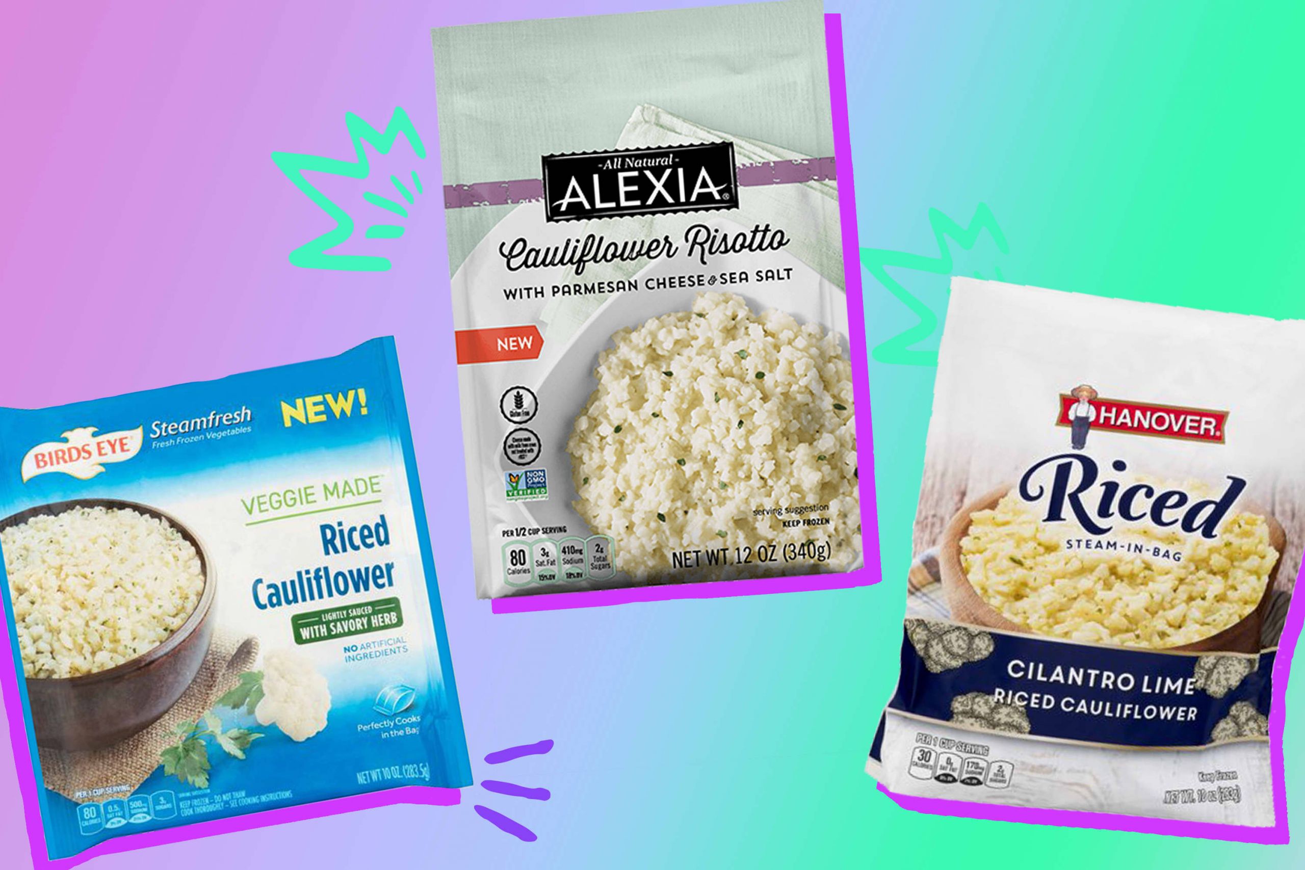 Buy Cauliflower Rice
 The Best Flavored Cauliflower Rice in the Freezer Section