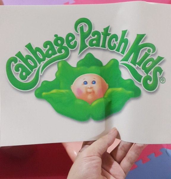 Cabbage Patch Kids Logo
 LecksTalkAboutKids Halloween Costume Cabbage Patch Kid