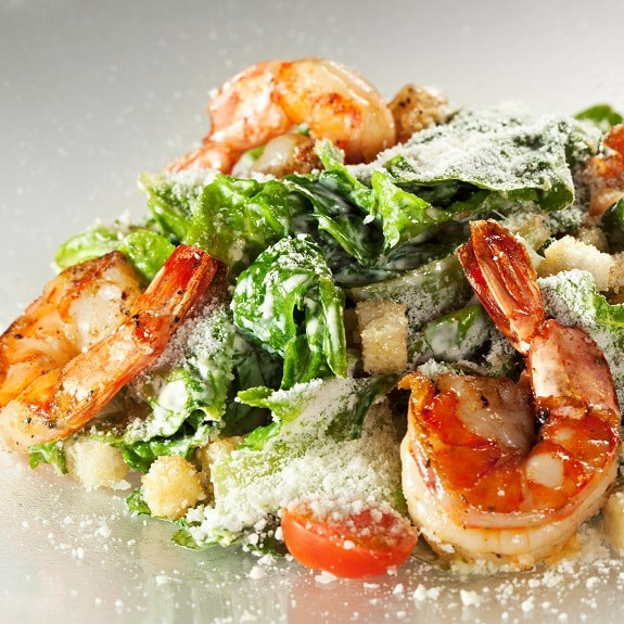 Caesar Salad With Shrimp
 Easy Caesar Salad with Shrimp Recipe