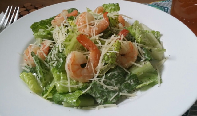 Caesar Salad With Shrimp
 Recipe Garlic Shrimp Caesar Salad
