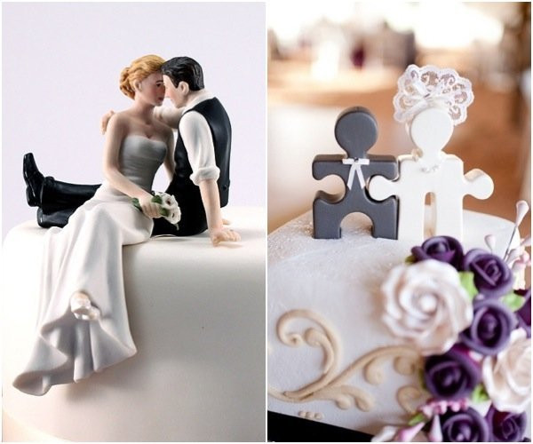 Cake Toppers For Weddings Unique
 Unique Wedding Cake Toppers Wedding and Bridal Inspiration