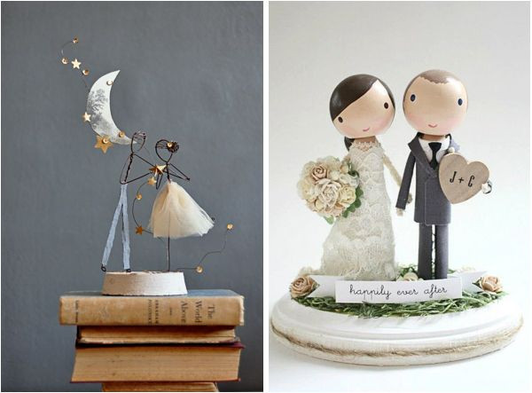 Cake Toppers For Weddings Unique
 Quirky and Unique Wedding Cake Topper Ideas