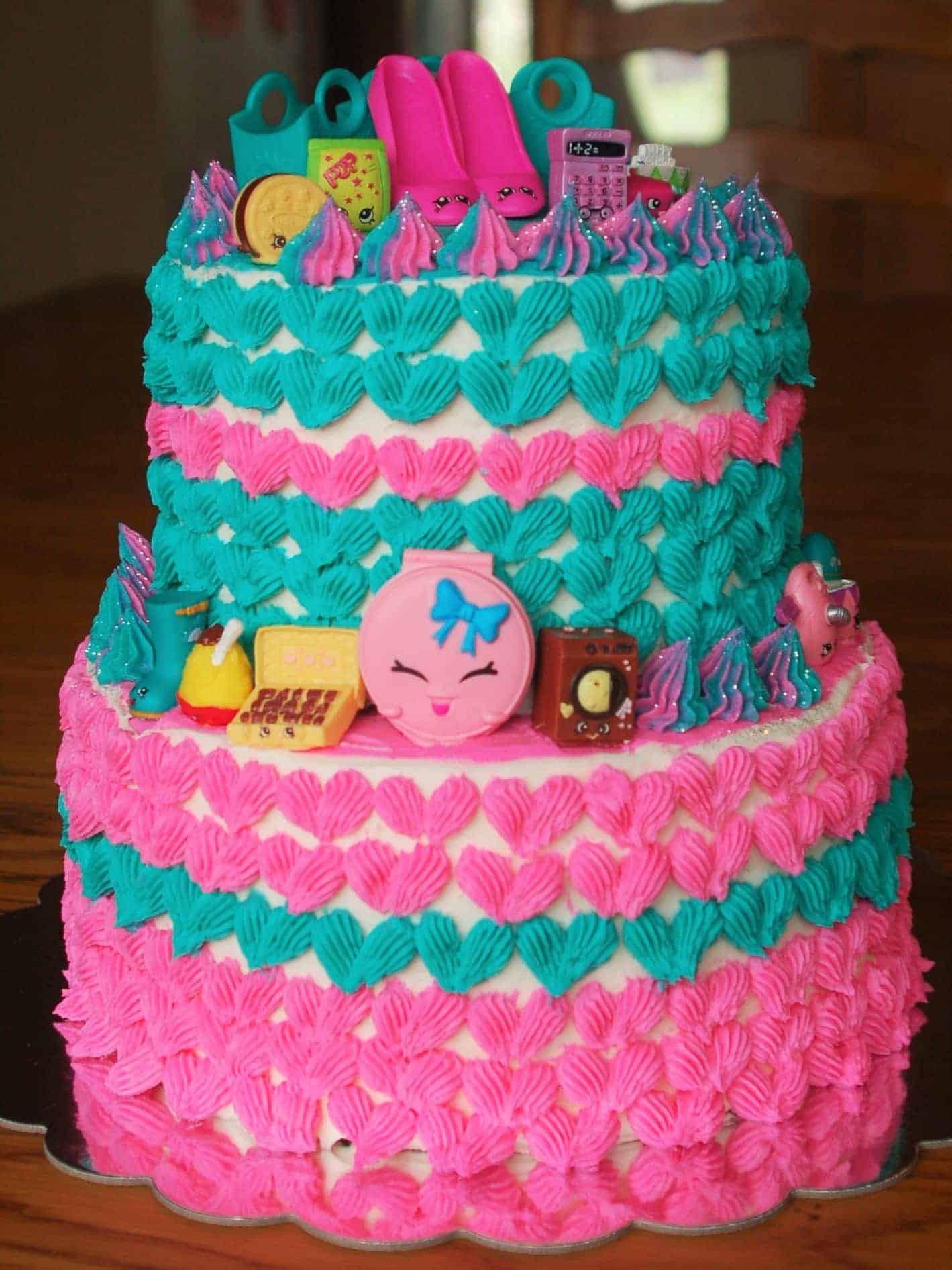 Cakes Birthday
 Shopkins Birthday Cake i am baker