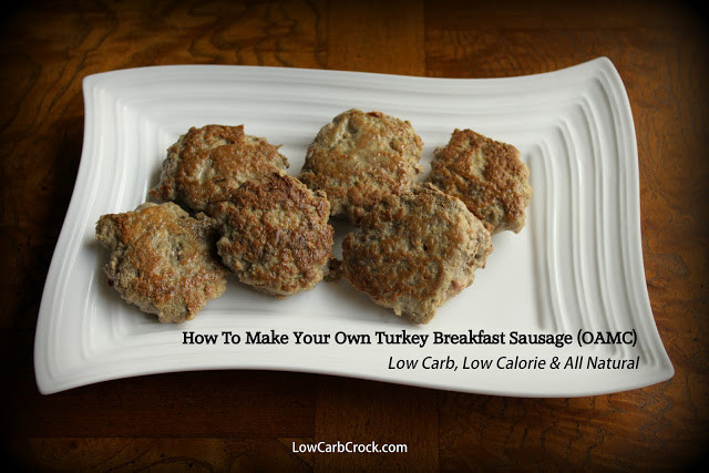 Calories In Turkey Sausage
 How to Make Your Own Turkey Breakfast Sausage Low Carb