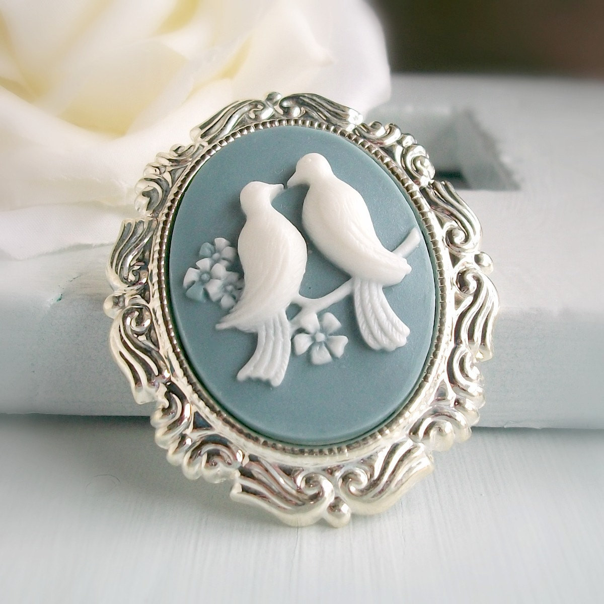 Cameo Brooches
 Unavailable Listing on Etsy