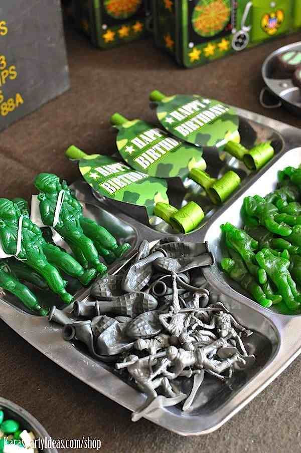 Camouflage Birthday Party
 Army Camouflage Themed Birthday Party Planning Ideas via